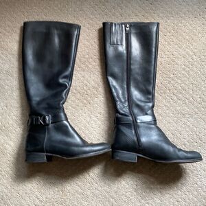 Adrienne Vittadini. Riding boots. Size 7. Black